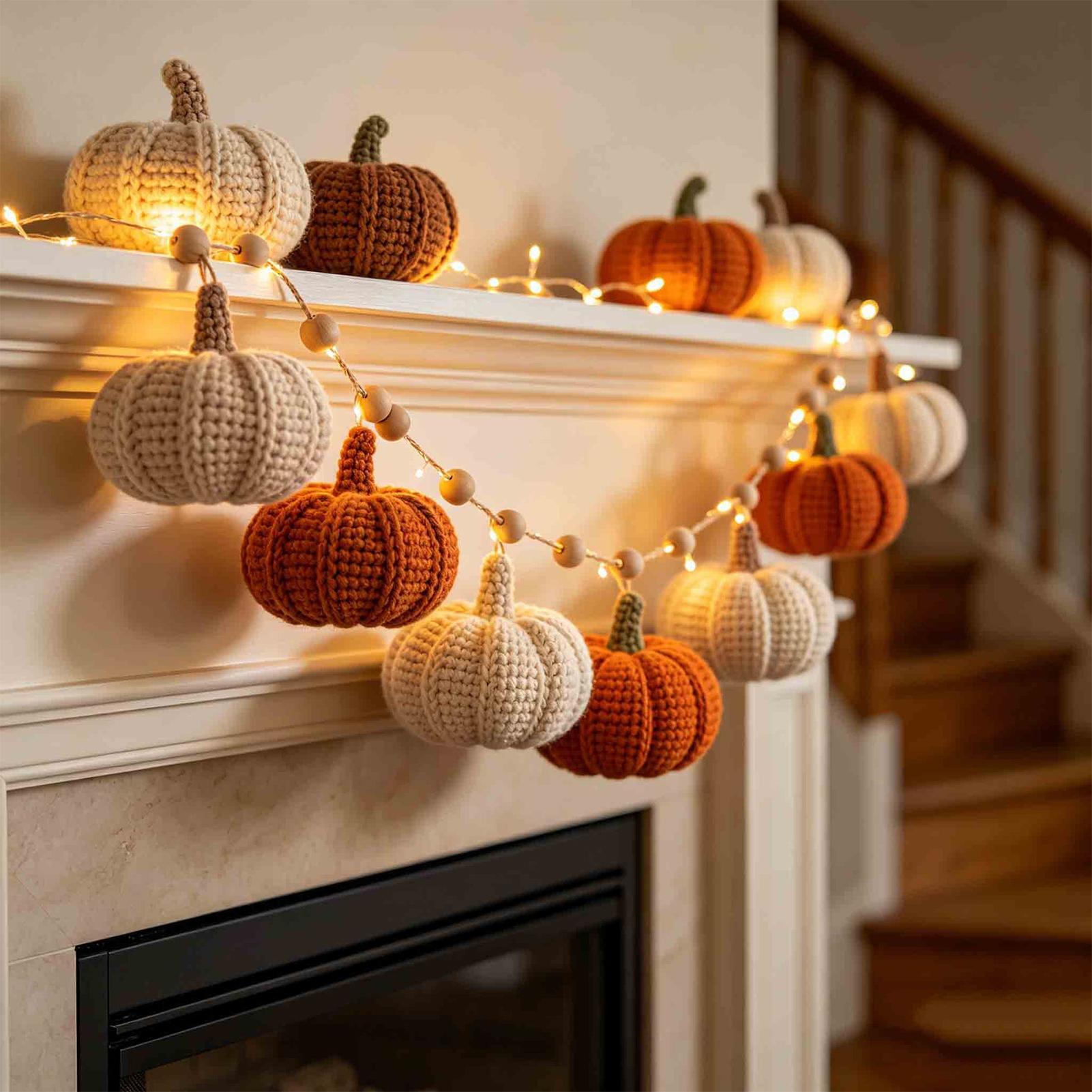 Outdoor Lighting Halloween - Luzes de Halloween para Lareira Interna,