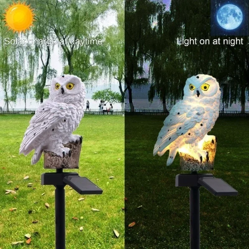Outdoor Lighting Gazebo - Coruja Solar Powered Lawn Floor Lamp,