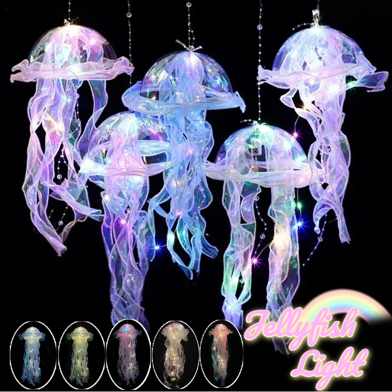 Outdoor Lighting Gazebo - Medusa gradiente led night light artesanal