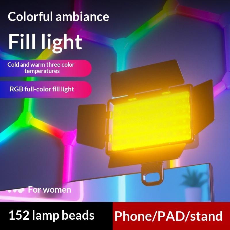 Outdoor Lighting In Photography - Difusor de quatro páginas RGB luz