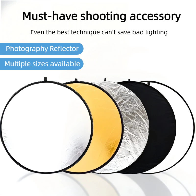 Outdoor Lighting In Photography - Painel Refletor Portátil Dobrável 2 em