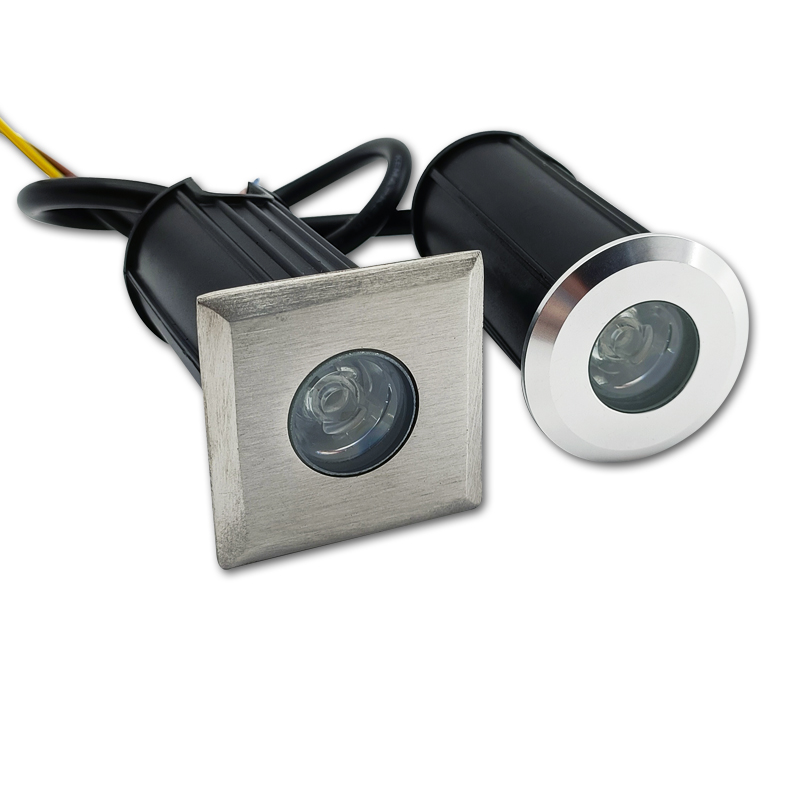 Deck Step Light - LED embutido Refletor subterrâneo, iluminação exterior,