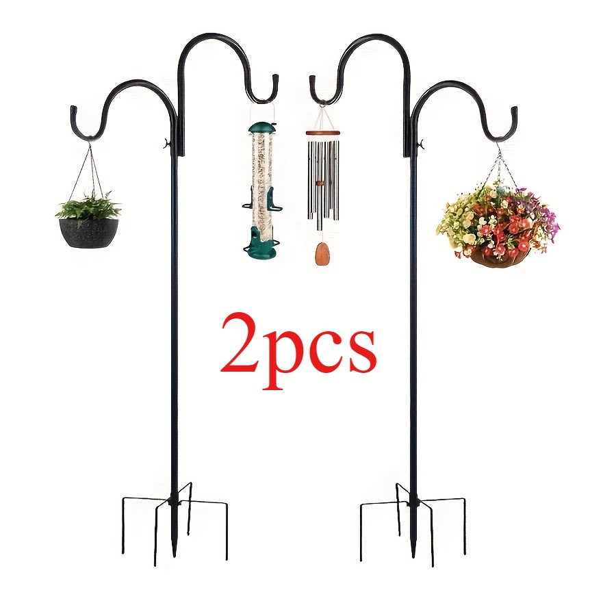 Lighting Wedding Outdoor - Conjunto de 2 Ganchos de Jardim