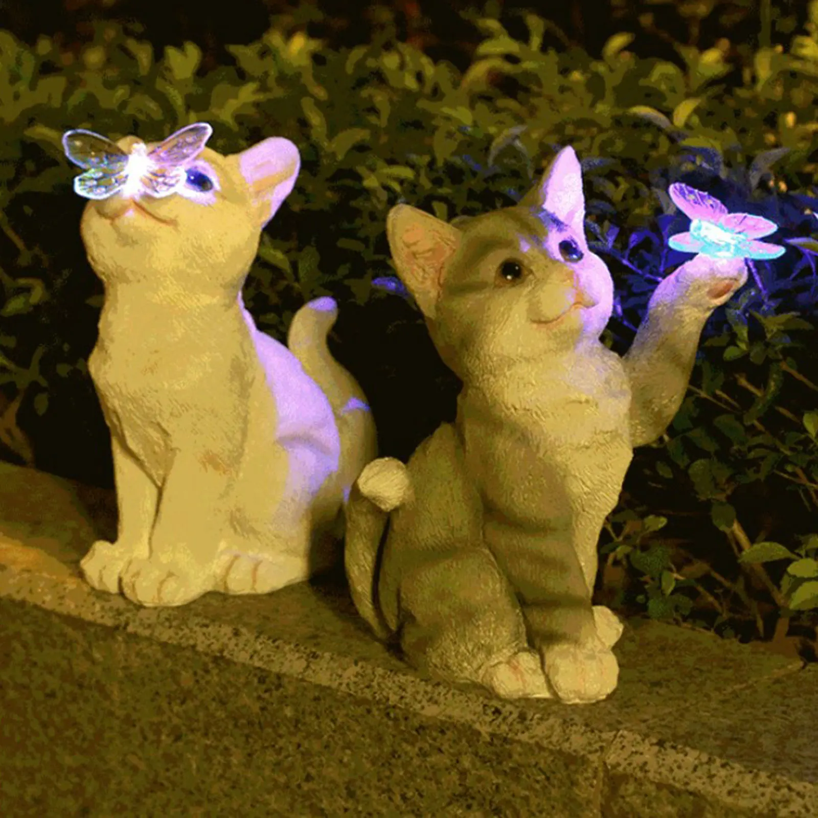 Outdoor Lighting Gazebo - Escultura de gato ao ar livre