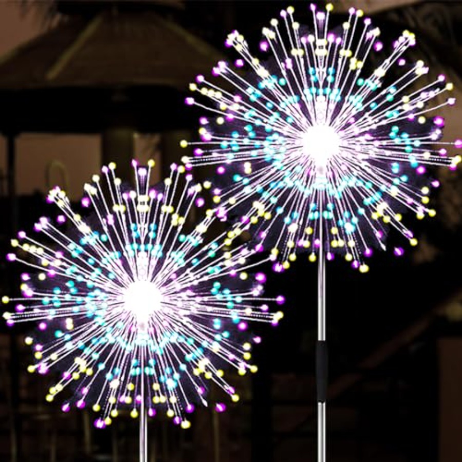 Lighting Wedding Outdoor - Luzes Solares de Fogos de Artifício,