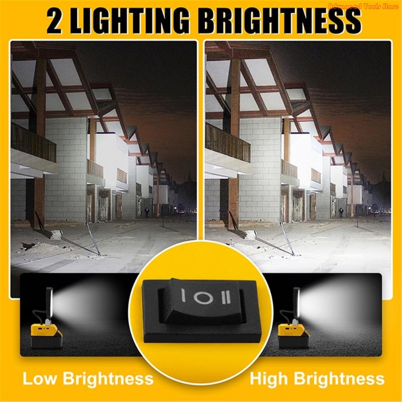 Luz trabalho portátil, 2 peças - Outdoor Lighting Jobs avaliação e preço