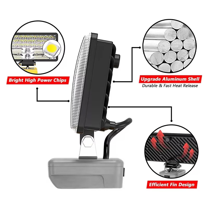 Luz de trabalho led para dewal - Outdoor Lighting Jobs avaliação e preço