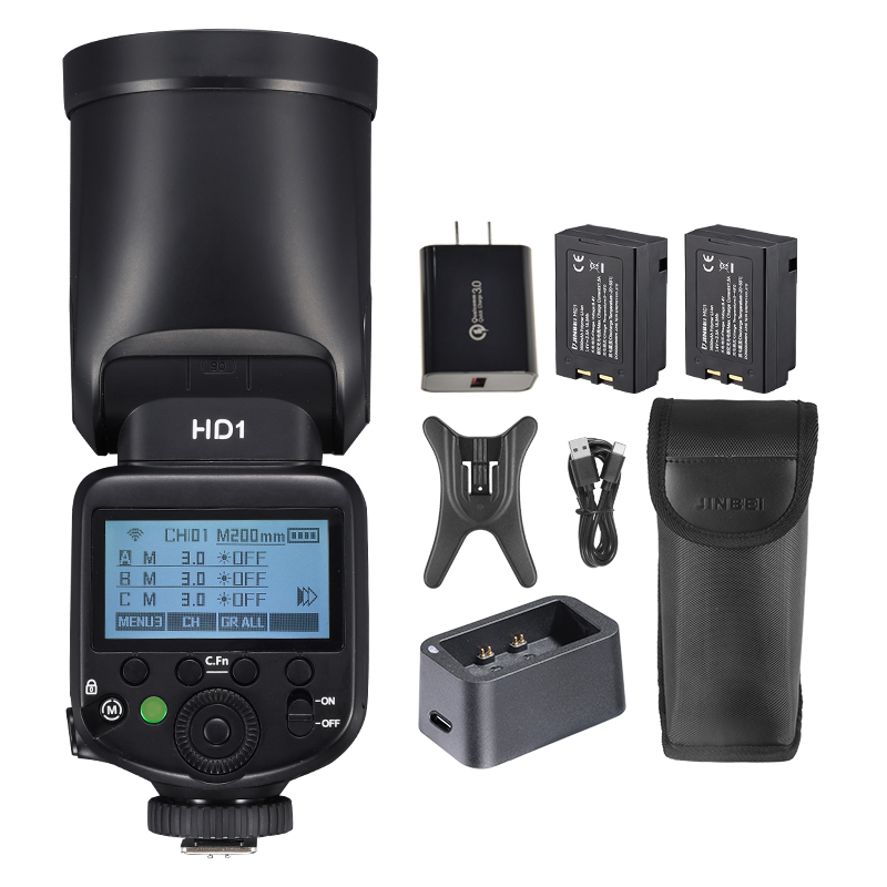 Kit de Flash para Câmera JINBE - Outdoor Lighting In Photography avaliação e preço