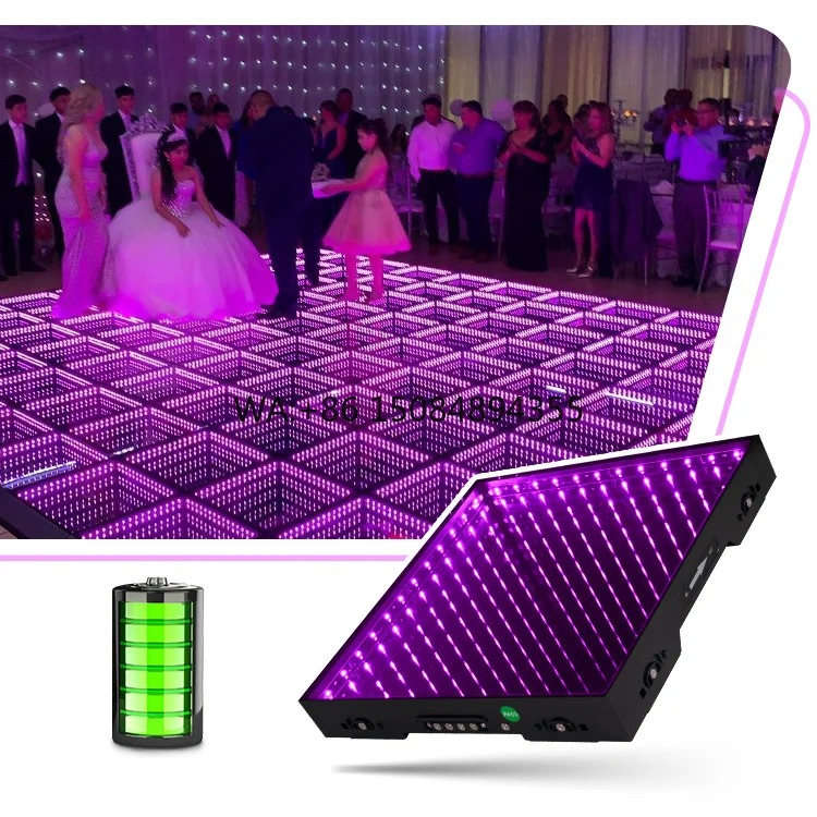 Piso de Dança LED 3D Magnético - Lighting Wedding Outdoor avaliação e preço