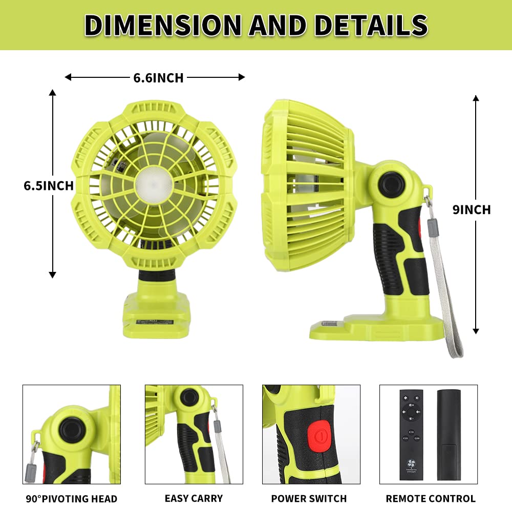Cordless portáteis LED luz fãs - Outdoor Lighting Jobs avaliação e preço