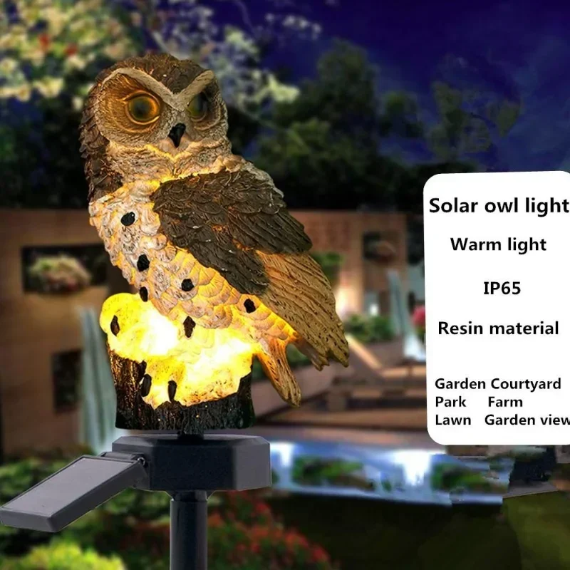 Coruja Solar Powered Lawn Floo - Outdoor Lighting Gazebo avaliação e preço