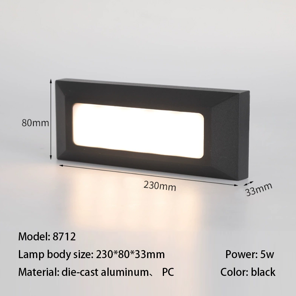 Ao ar livre lâmpadas de parede - Deck Step Light avaliação e preço