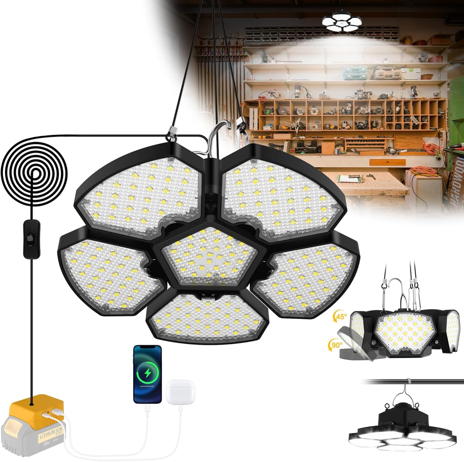 Lanterna de Trabalho LED para  - Outdoor Lighting Jobs avaliação e preço