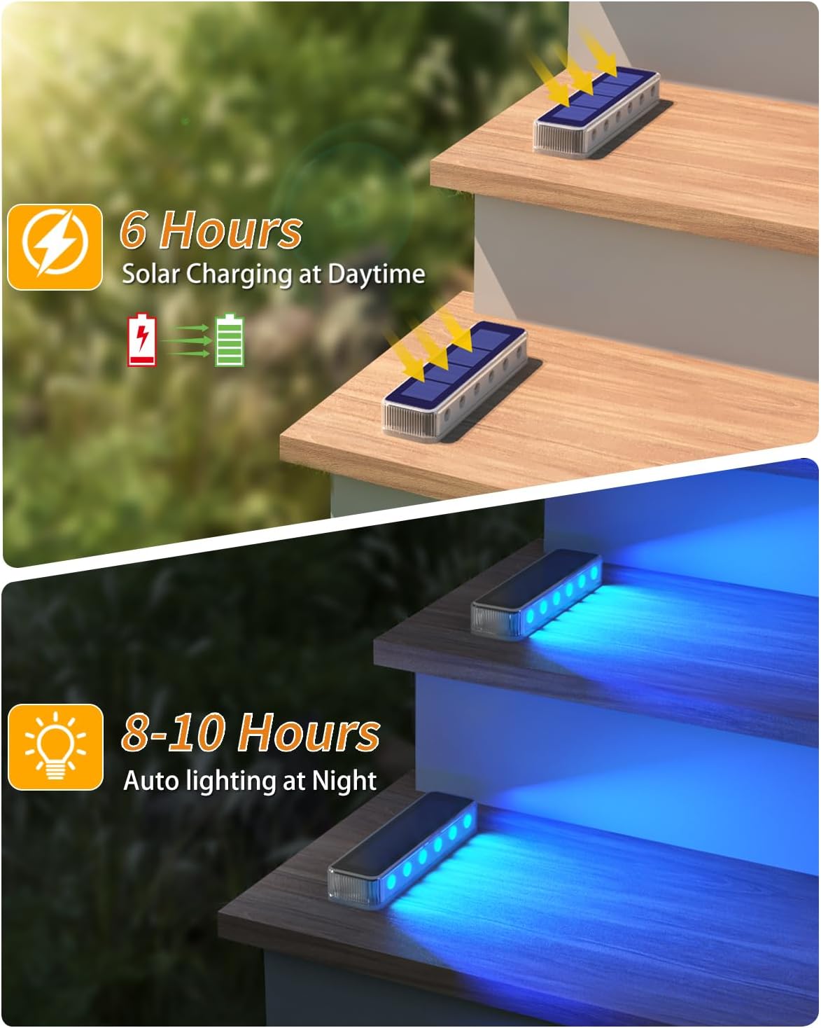 Luzes de deck solares ao ar li - Deck Step Light avaliação e preço