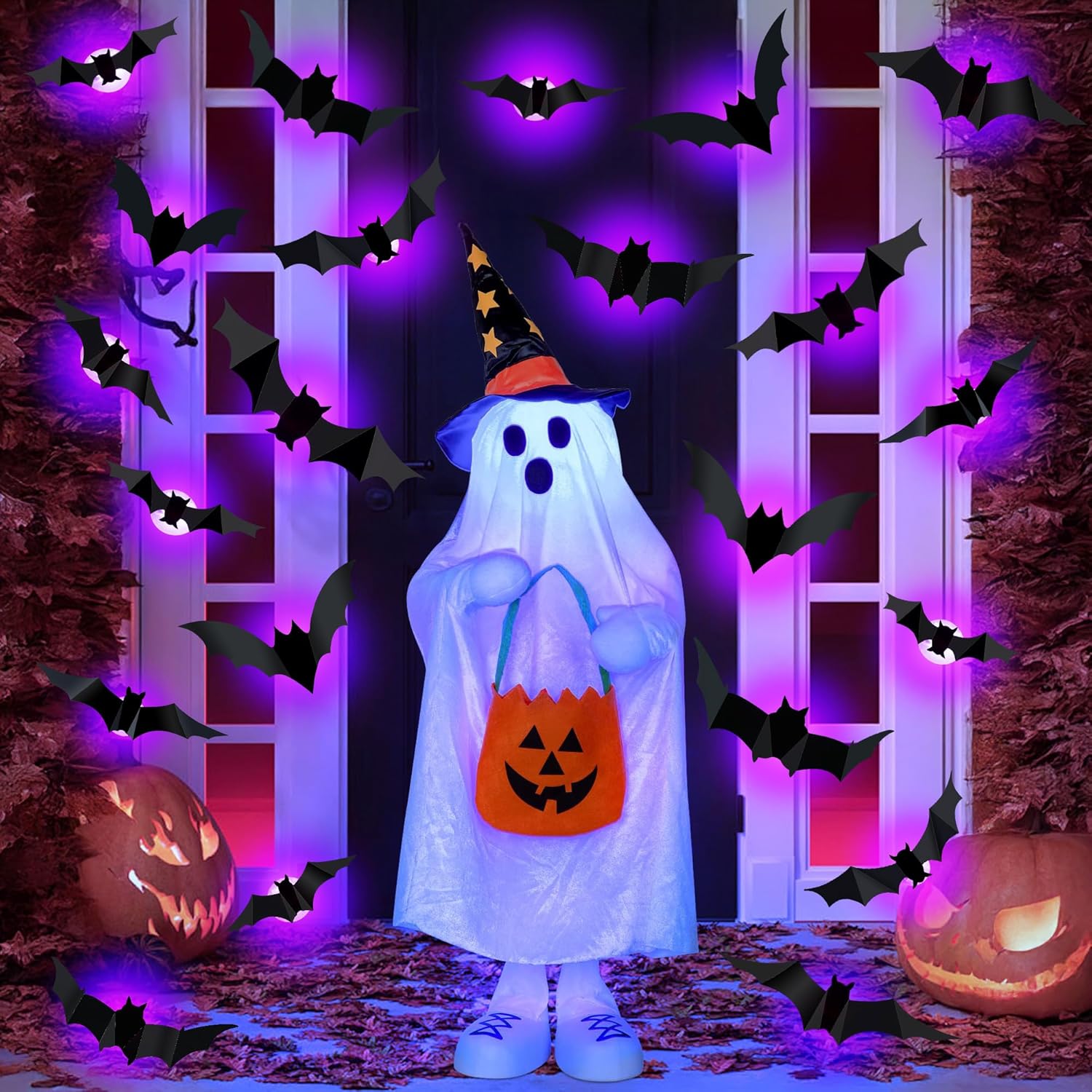 Halloween led morcegos aranha  - Lighting Wedding Outdoor avaliação e preço