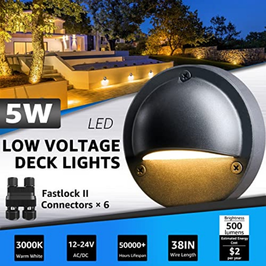 Luzes de Deck LED de Baixa Ten - Deck Step Light avaliação e preço