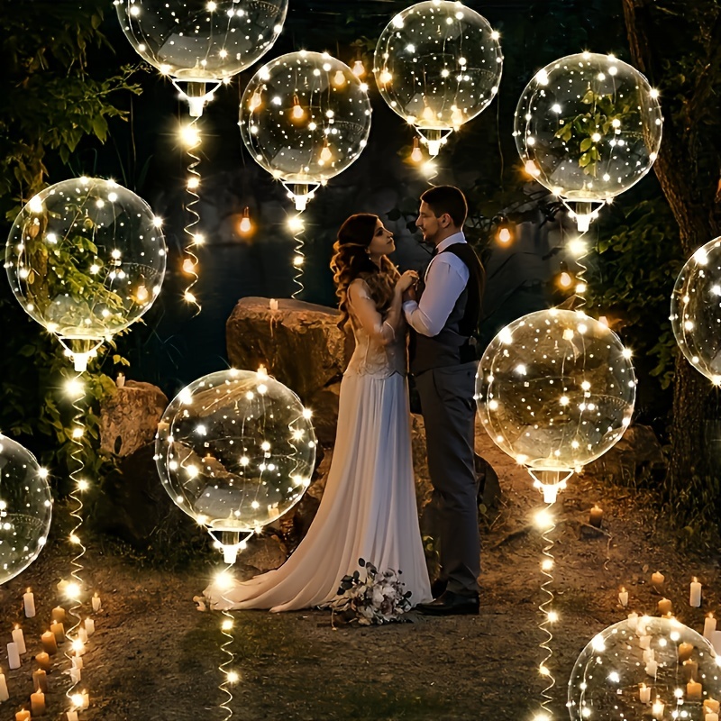 Conjunto de 20 balões Bobo com - Lighting Wedding Outdoor avaliação e preço