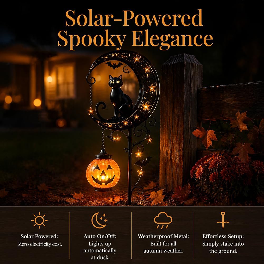 Luz Solar de Jardim com Estaca - Outdoor Lighting Halloween avaliação e preço