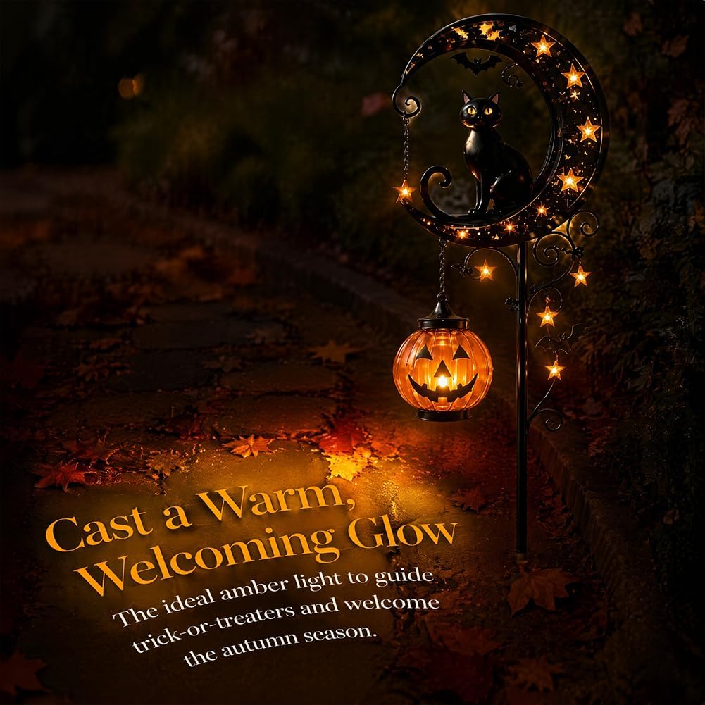 Luz Solar de Jardim com Estaca - Outdoor Lighting Halloween avaliação e preço