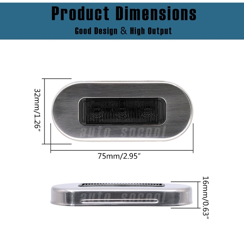 Barco Cortesia LED Escada Deck - Deck Step Light avaliação e preço
