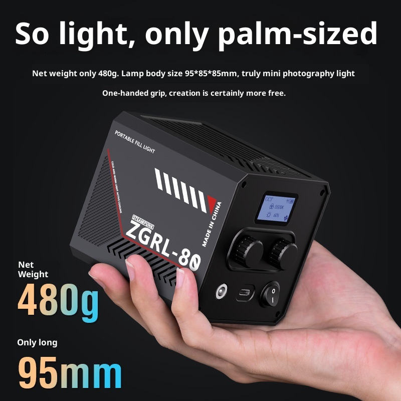 ZGRL80 80W COB LED Luz de víde - Outdoor Lighting In Photography avaliação e preço