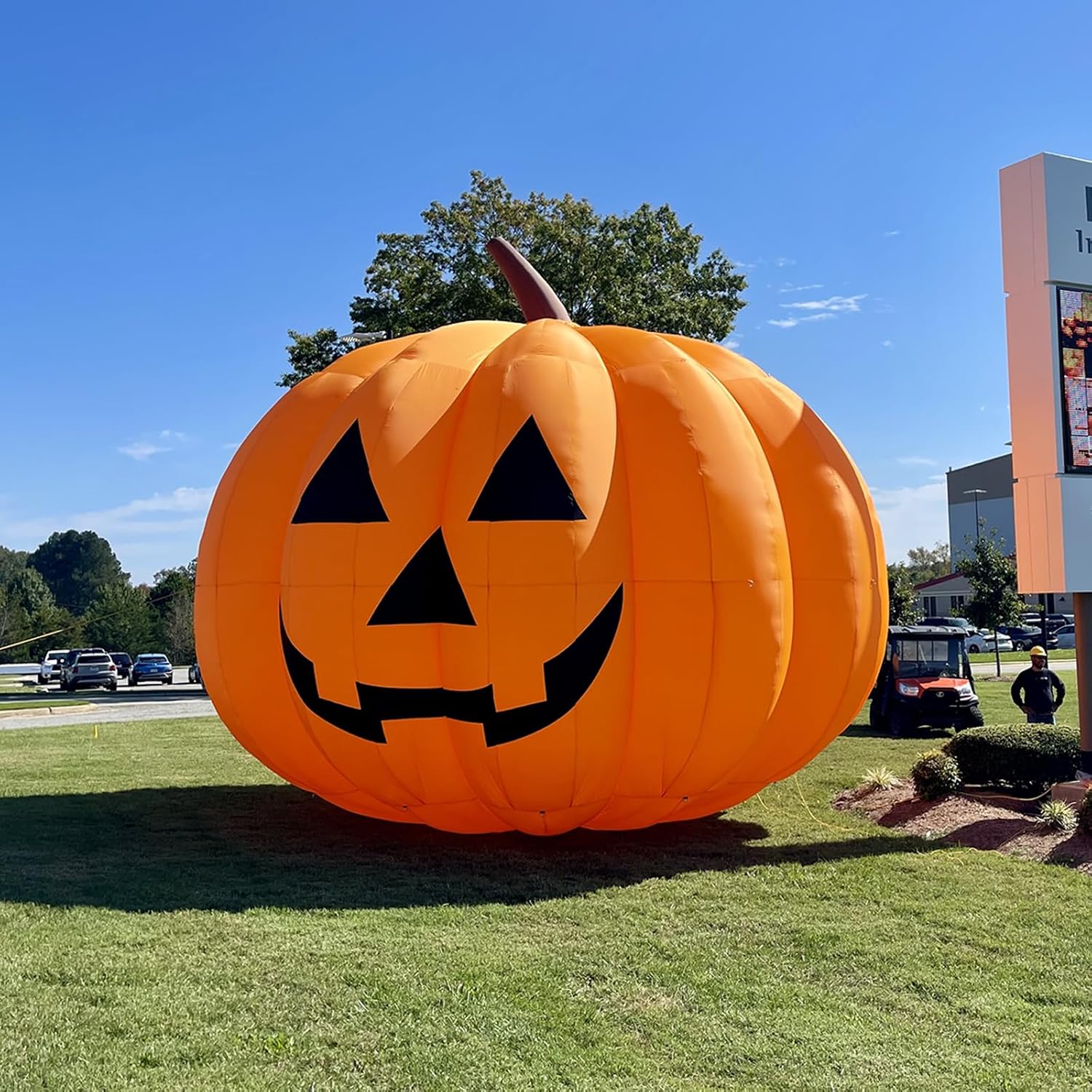 Decorações Infláveis de Abóbor - Outdoor Lighting Halloween avaliação e preço