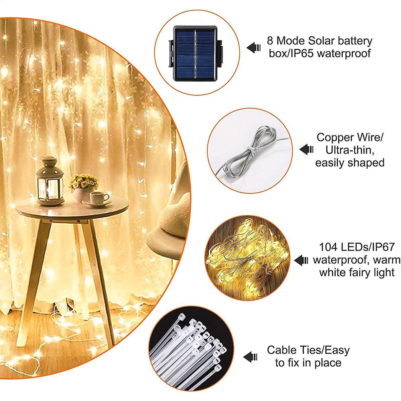 Luz de corda para guarda-sol c - Outdoor Lighting Gazebo avaliação e preço