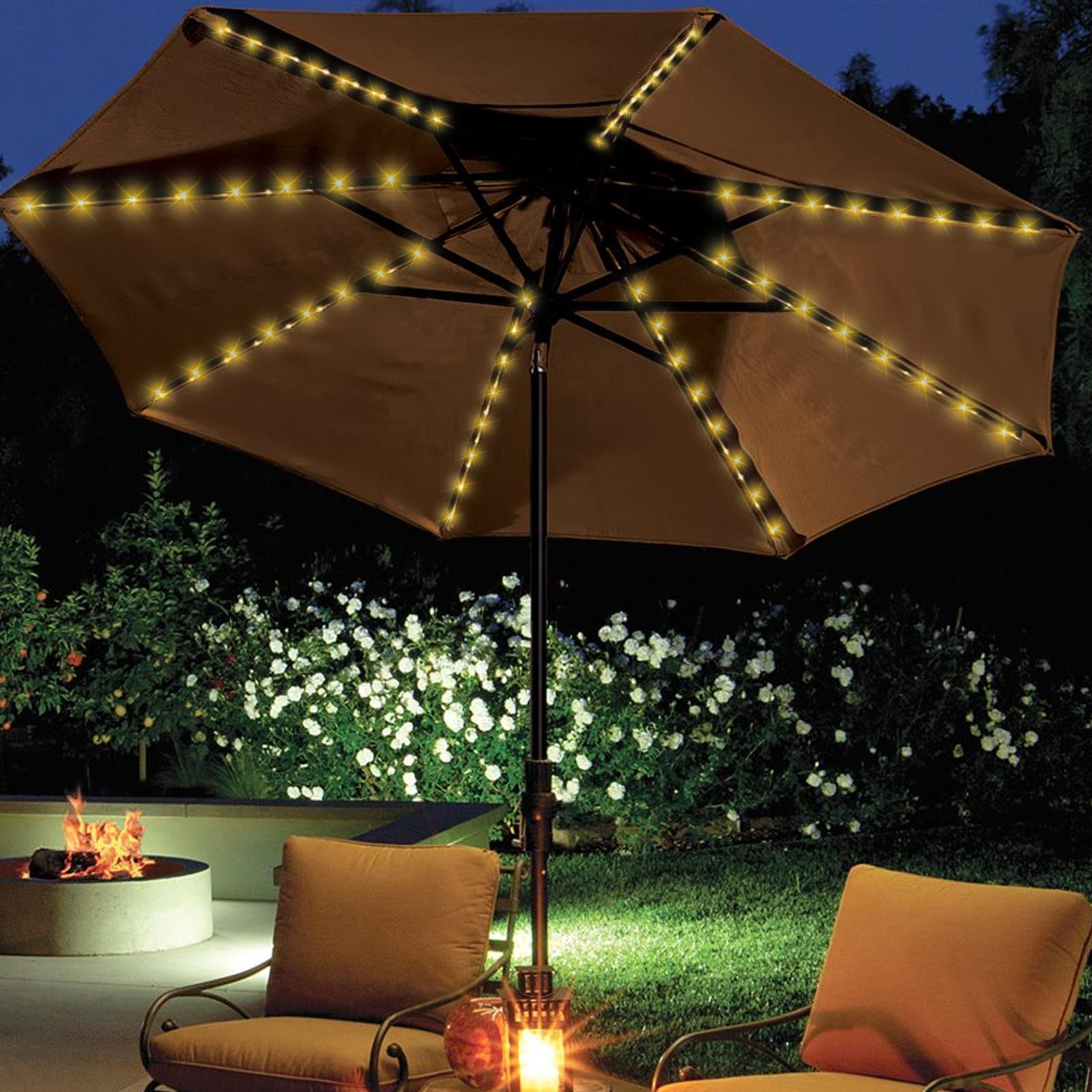 Luz de corda para guarda-sol c - Outdoor Lighting Gazebo avaliação e preço