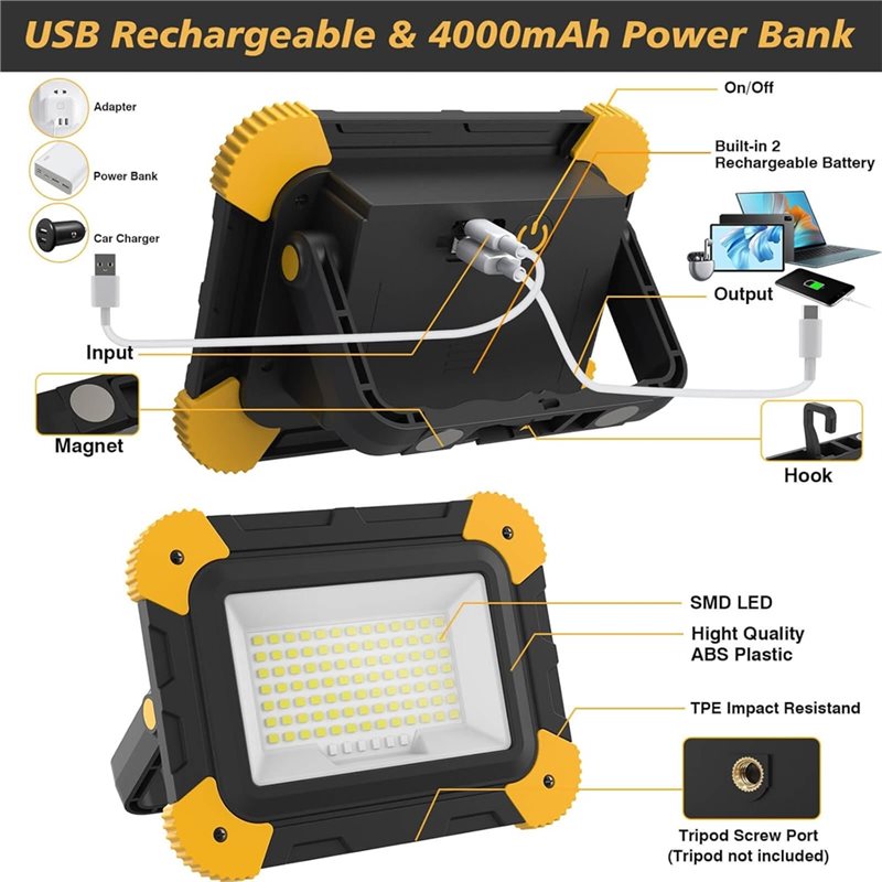 Lanterna de Trabalho Magnética - Outdoor Lighting Jobs avaliação e preço