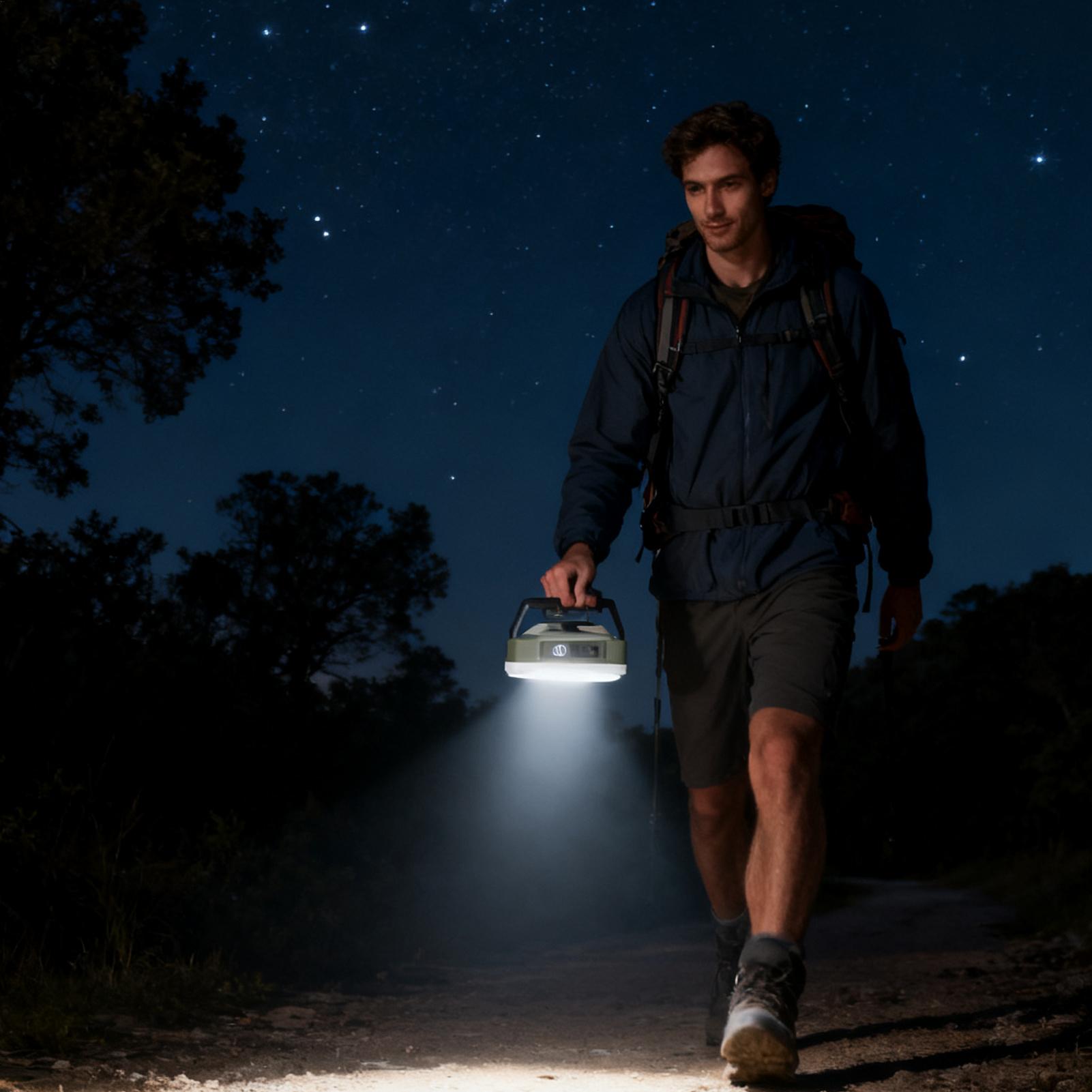 Lanterna de acampamento recarr - Outdoor Lighting Jobs avaliação e preço