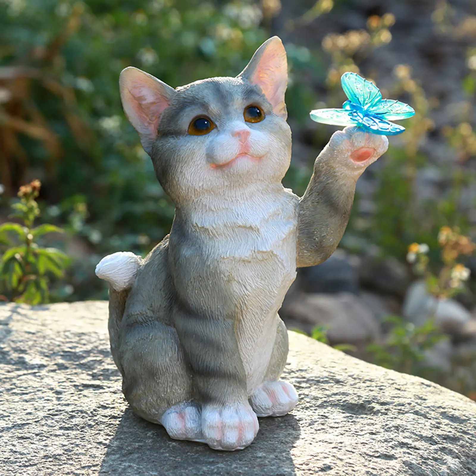 Escultura de gato ao ar livre  - Outdoor Lighting Gazebo avaliação e preço