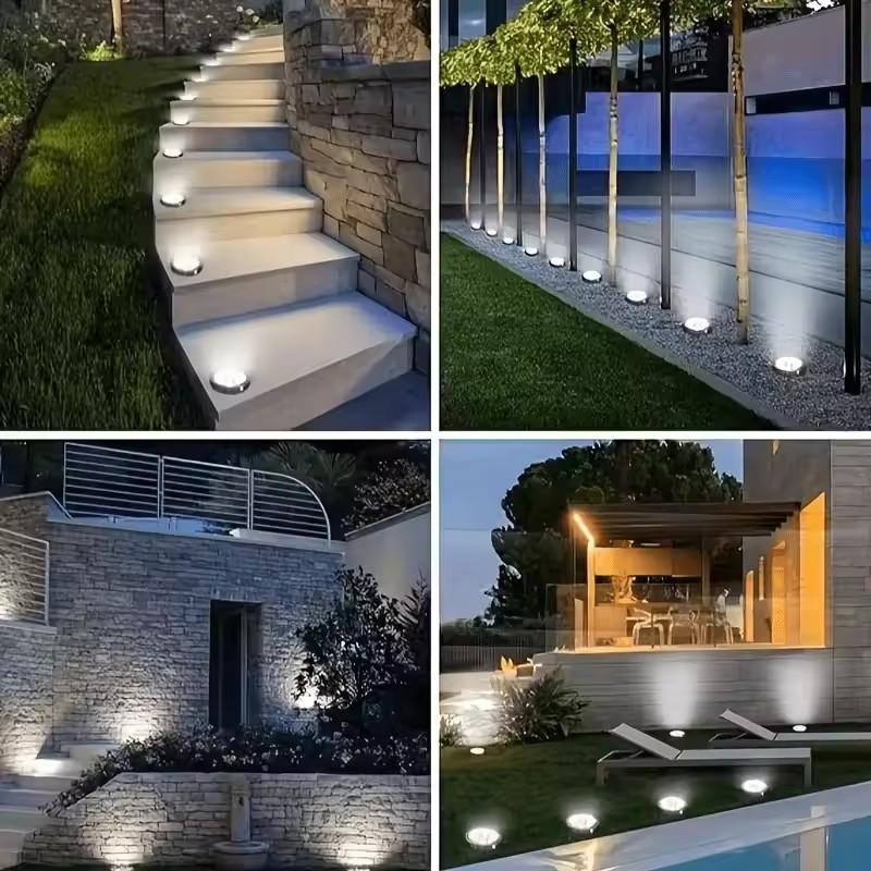 Luz Solar em Disco IP68 à Prov - Deck Step Light avaliação e preço
